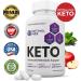 3 Pack Optimal Max Keto Pills with Apple Cider Vinegar & goBHB Exogenous Ketones - Ketosis Support for Men and Women - 180 Capsules - Buy Online on GoSupps.com