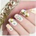 Gogogmee 4 Sheets Face Stickers Manicure Stickers Face Jewelry Gems for Hair Stickers for Nails Flat Back Embellishments Makeup Rhinestones for Eyes Eye Rhinestones Makeup Nail Gems Resin - Buy Online on GoSupps.com