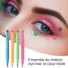 Eyeliner Stamp Set - Double-Ended Colorful Eyeliner Stamp Set | Matte Liquid Lined Eye Pencil for a Chubby Look | Long-Lasting Waterproof Eyeliner Pencil for Smooth Application - Buy Online on GoSupps.com