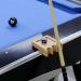 CLACKIBUKVYZ Portable Pool Stick Holder - Holds 3 Cues on Table, Bar, or Chair - Solid Wood with Non-Slip Pad - Buy Online on GoSupps.com
