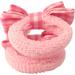 Topkids Accessories Bow Hair Bobbles/Hair ties for Girls Hair Accessories for Girls Hair Bands for Girls Hair bobbles for Girls Hair Bows Hair Elastics (Gingham Pink) - Buy Online on GoSupps.com