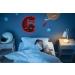 Waluna Teddy Baptism Gift - Personalized LED Night Lamp for Baby Room | Custom Name & Date | Perfect for Girls & Boys | 12 Wooden Torches T02 - Buy Online on GoSupps.com