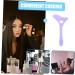 VINTORKY Eyeliner Stamp Silicone Eyeliner Aid Eyeliner Mascara Shield Eye Makeup Tools Eyeliner Tool Eye Liner Pencils Eyelash Stencils Reusable Eyelash Tool Silica Gel Multifunction Purple 12.00X6.00X0.50CM Purple - Buy Online on GoSupps.com
