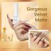 Modelones 3Pcs Matte Gel Top Coat Set - Velvet Matte Finish, Long Lasting, No Wipe, Soak Off - for Home and Salon Use - Buy Online on GoSupps.com