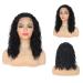 SALLYWELL 14 Inch Lace Front Wave Synthetic Wig | Heat Resistant Short Bob Wig with Baby Hair | JSGLC-Black - Buy Online on GoSupps.com