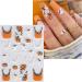 3D Halloween Nail Stickers 6 Sheets 5D Self-Adhesive Embossed Nail Decal Ghosts Pumpkin Nail Art Decoration Design Supplies - Buy Online on GoSupps.com