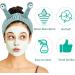 Face Wash Headband Snail Headband Makeup Spa Headbands for Women Cute Coral Fleece Elastic Skincare Headband Hair Accessories Hair Band for Washing Face Shower Sports Facial Mask Beauty Skincare Green - Buy Online on GoSupps.com