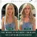 Runature Clip-In Extensions Real Hair - Dark Ash Blonde & Gold Blonde - 40cm (16 Inch) #16P22 - 50g 3 Piece Set - Quality Remy Hair - Buy Online on GoSupps.com