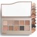 HINCE New Depth Eyeshadow Palette The Narrative - 10 Colors Eyeshadow Palette  Ash Brown & Muted Gray  Highly-Pigmented  Nudes Warm Neutral Smoky Eye Makeup  Eye Primer  Matte  Shimmer  Glitters