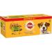 Pedigree Mixed Selection in Gravy 40 Pouches Adult Wet Dog Food Megapack (40 x 100 g) Adult Mixed Selection in Gravy 100 g (Pack of 40) - Buy Online on GoSupps.com