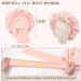 Welrog Satin Hair Hood for Women - Double-Sided Silk Bonnet for Hair Protection - Sleep Hood - Pink/Light Pink - Buy Online on GoSupps.com