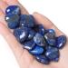 XIANNVXI 10 Pcs Lapis Lazuli Crystals Heart Gemstones Set - Natural Polished Love Palm Pocket Stones for Reiki Healing and Beginners Gifts - Buy Online on GoSupps.com