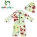 Upandfast Baby Girl One Piece Swimsuit with Sun Hat | Toddler Swimwear UPF 50+ Sun Protection | 2-3 Years | Light Green - Buy Online on GoSupps.com