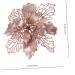 STOBAZA 3 Sets 12pcs Christmas Hollow Flower Christmas Glitter Simulated Wreath Flowers 16c Jesus Pe Blush - Buy Online on GoSupps.com