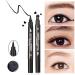Yuccer 4-Piece Waterproof Liquid Eyeliner Stamp Set | Black Eye Liner for Eye Makeup (Star Moon Heart Flower) - International Shipping Available - Buy Online on GoSupps.com