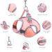 BriFit Cat Dishes & Adjustable Harness - Reflective Outbreak-Proof Soft Vest for Cats & Puppies (Pink XS) | International Shipping Available - Buy Online on GoSupps.com