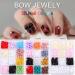1000PCS 3D Colorful Bow Nail Charms & Gems - Flatback Pearls & Rhinestones for Nail Art | Cute DIY Decoration - Buy Online on GoSupps.com