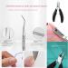 Manicure Set Nail Clippers Nail Scissors Nail File Cuticle Remover Cuticle Scissors Nail Set Cuticle Clippers Ingrown Toenails Set of 4 - Buy Online on GoSupps.com