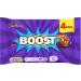  Cadbury Cadbury Boost Original Pack of 4 chocolate bars filled with biscuits and cocoa with chewy caramel and Cadbury milk chocolate 37g - Buy Online on GoSupps.com