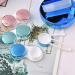NFEGSIYA Shiny Star Contact Lens Container with Mirror | Green Eye Care Storage Box & Gift Quality Lens Case - Buy Online on GoSupps.com