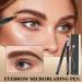 3D Eyebrow Microblading Pen 2PCS Magic Eyebrow Pencil Microblading Eyebrow Pencil 4 Tip Dark Brown Eyebrow Pencil Waterproof Eye Brown Makeup Long-Lasting Eyebrow Pencil (Light grey) - Buy Online on GoSupps.com