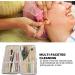 23 Piece Spiral Ear Wax Removal Tool Set | Double Ended Ear Scoop Spoon | Ear Care Supplies for Men and Women | Cherry Powder Ear Cleaning Tools - Buy Online on GoSupps.com
