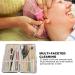23pc Spiral Double Ended Ear Wax Removal Tool Set with Ear Powder - Ear Picks for Gentle Ear Cleaning - Buy Online on GoSupps.com