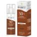 Laboratoires de Biarritz - Tinted sunscreen face - Amber - LSF30 ALGA Maris bio -certified - hydrated matted ensures a healthy rays - 50 ml - made in France