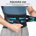 Orangehome Lower Back Support Belt for Men and Women - Sciatica & Herniated Disc Relief - L Size (37.4-45.3) - Buy Online on GoSupps.com