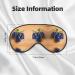 FoRes Grape Pattern Print Adult Unisex Sleep Eye Mask - Light Blocking Adjustable & Smooth for Deep Rest | International Shipping Available - Buy Online on GoSupps.com
