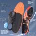 Plantar Fasciitis Relief Orthotic Insoles | Full-Length Sports Inserts with Arch Support for Men & Women - Ideal for Running Walking All-Day Comfort - Buy Online on GoSupps.com