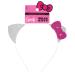Goody x Hello Kitty Headband with Ears - Comfort Fit for All Day Wear - For All Hair Types - Hair Accessories