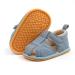 RVROVIC Baby Boys Girls Sandals Soft Sole Summer Infant Crib Shoes Lightwight Toddler Prewalker Outdoor Walking Shoes 0-6 Months 2 Denim Blue