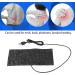 USB Heating Film | 5V Carbon Fiber Heating Mat - 20x10cm Black Warm Mouse Pad & Blanket - Buy Online on GoSupps.com