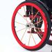 Silicone Wheelchair Push Rim Covers Wheelchair Rear Wheel Cover Non-Slip Wear-Resistant Hand Push Cover for Improve Grip and Traction Wheelchair Accessories Green (Color : Red Size : 24inch) 24inch Red
