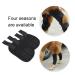 Stability Support Dog Leg Support Neoprene Pet Knee Guard Stabilize Arthritis for Dog Leg Guard(Black L) - Buy Online on GoSupps.com