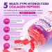 2 Pack Collagen Gummies for Women & Men Sugar-Free Hydrolyzed Collagen Peptides with Antioxidant Blend & Digestive Enzymes Multi Collagen(Type I II III V X) for Skin Hair Nails Raspberry 120 Count - Buy Online on GoSupps.com