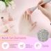 Premium Nail Dust Brush with Rhinestones - Fluffy Acrylic Duster for Nail Powder Removal | Essential Nail Tool - Buy Online on GoSupps.com