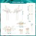 40 Piece Wedding Hair Comb Clips with Faux Pearl, Crystal, and Rhinestone Accents - Bridal Hair Accessories for Women and Girls - Buy Online on GoSupps.com