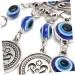 Cabilock Decor Home Ornament Delicate Glass Eye Pendant Evil Eye Bead Pendant Amulet Turkey Protection As Shown 23X5cm - Buy Online on GoSupps.com