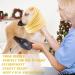 Pattepoint Dog Snood - Noise Protection & Anxiety Relief Ear Muffs for Dogs - Yellow, Medium - Buy Online on GoSupps.com