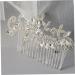 MAGICLULU Wedding Hair Clips for Brides Wedding Hair Comb Wedding Hair Accessories Gold Decor Wedding Decor Hair Combs for Women Accessories Rhinestone Hair Combs Hair Side Comb - Buy Online on GoSupps.com