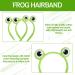 Frog Headband 2 Pieces Snail Headband Soft Elastic Frog Headband Head Bubble Headband Frog Gifts for Girls Women Face Washing Shower Makeup Sports Yoga Beauty Skincare Green - Buy Online on GoSupps.com
