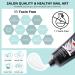 Morovan Poly Gel Nail - White 60ml | Builder Gel for Trendy Nail Art Design & Extensions | Salon Quality DIY at Home | Nail Art Beginner & Professional - Buy Online on GoSupps.com