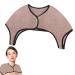 Luckxing XL Camel Shoulder Heating Pillow | Thin Heated Collar & 360-Degree Neck Wrap | Washable Velvet Comfort for Year-Round Relaxation - Buy Online on GoSupps.com
