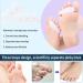 DYKOOK Hammer Toe Straightener Set - 6 PCS Toe Corrector Gels for Crooked Toes | 3 Loop Design for Joint Realignment | Gel Splints for Cushion Support - Buy Online on GoSupps.com