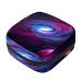 Guantierendiy Galaxy Vortex Planet Sanitary Napkin Storage Bag Large Capacity Menstrual Cup Pouch Girls Travel Portable Small Makeup Sanitary Pads Organizer Color 10