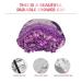 Landscape Flowers Printed Waterproof Shower Cap - Fits All Head Sizes, Ideal for Women with All Hair Textures - Buy Online on GoSupps.com