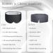 MUSICOZY Bluetooth Sleep Mask & Headphones - Ice Silk Eye Mask for Total Darkness Perfect Gift for Men & Women (Black - Buy Online on GoSupps.com