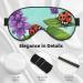 Sleep Mask Eye - Reusable Soft Blackout Eye Masks for Better Sleep | Travel & Camping Essentials | Perfect Gifts for Him & Her - Ladybug - Buy Online on GoSupps.com